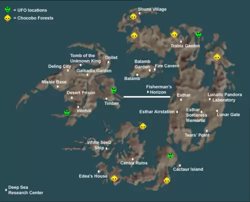 final fantasy 8 world map final fantasy 8 world map