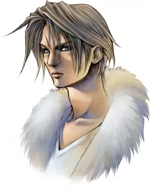 squall leonheart white