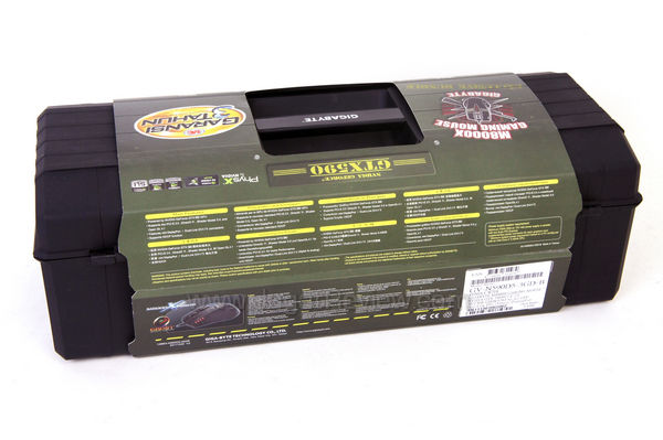 gigabyte gtx 590 back box