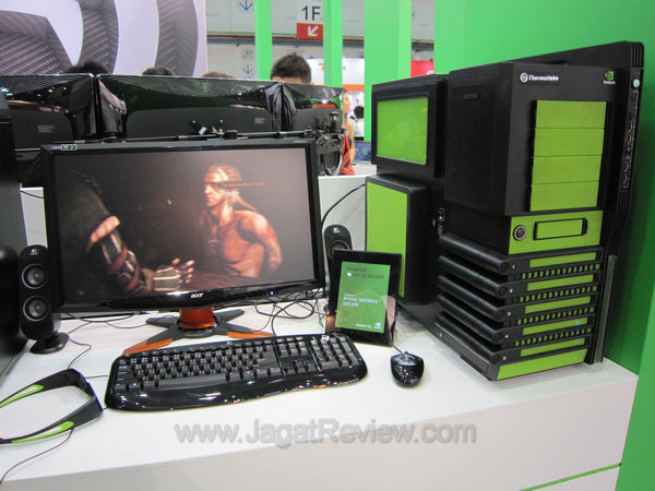 computex2011 Gaming System w Gigabyte GTX 570 SOC