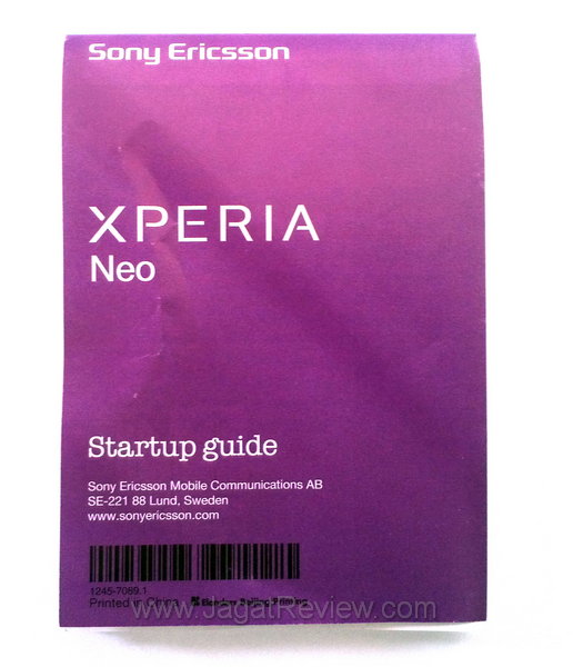 Xperia Neo - Dokumentasi
