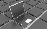 Open laptop XXL