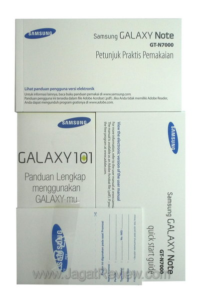 Samsung Galaxy Note - Dokumentasi