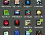 iPhone Black Apps Drawer