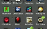 iPhone Black Apps Drawer