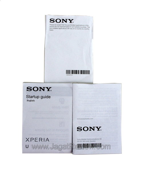 Sony Xperia U - Dokumentasi