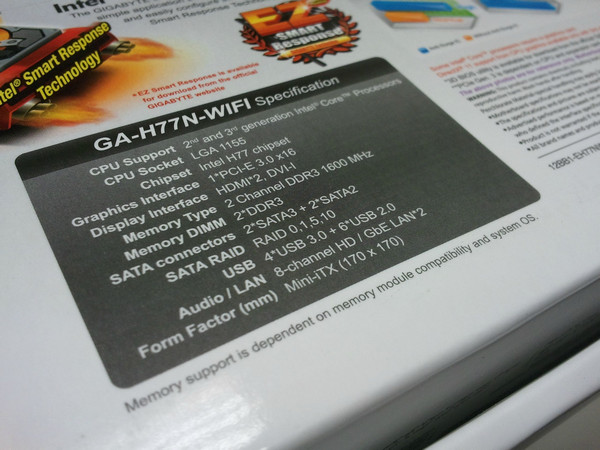 Gigabyte H77N-Wifi Gigabyte H77N-Wifi