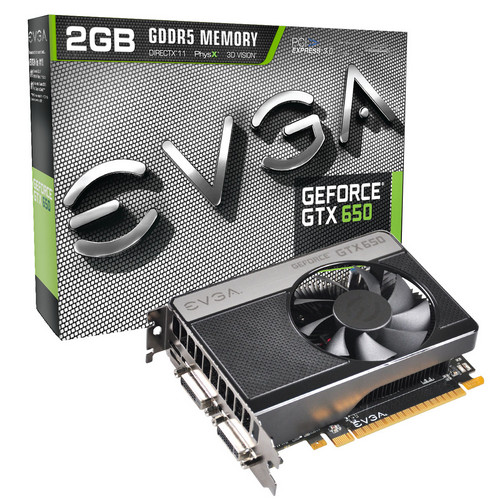 evga gtx 650 1gb 2gb 1058 5000