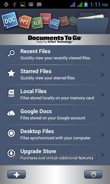 Axioo PicoPad 5 - Documents To Go