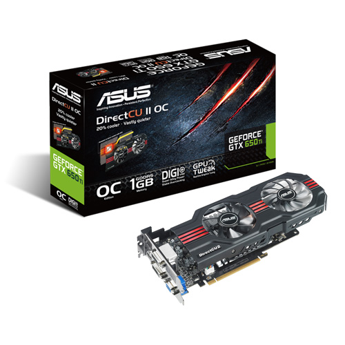 asus gtx 650 ti directcu ii oc 954 5400