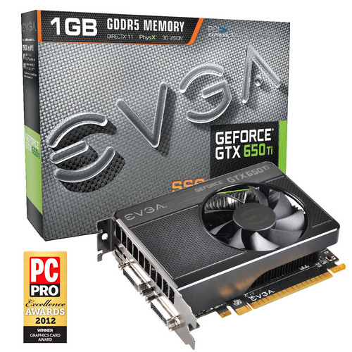 evga gtx 650 ti 1gb 928 5400 & ssc 1071 5400
