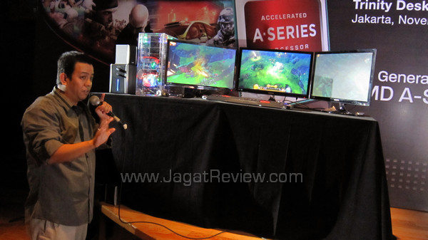 amd trinity launching ronaldo