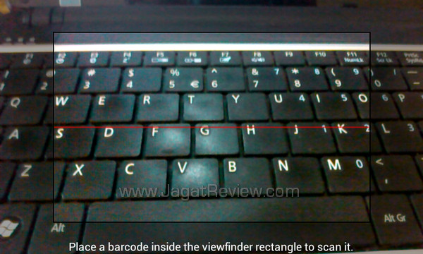acer liquid glow e330 barcode scanner