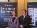 Marie Pettersson, Senior Product Marketing Manager untuk Mobile dan Security Symantec di Asia Pasifik dan Jepang - Fransiskus Andi Indromojo, System Engineer Symantec Indonesia