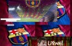 Halaman phishing Facebook palsu yang menampilkan FC Barcelona