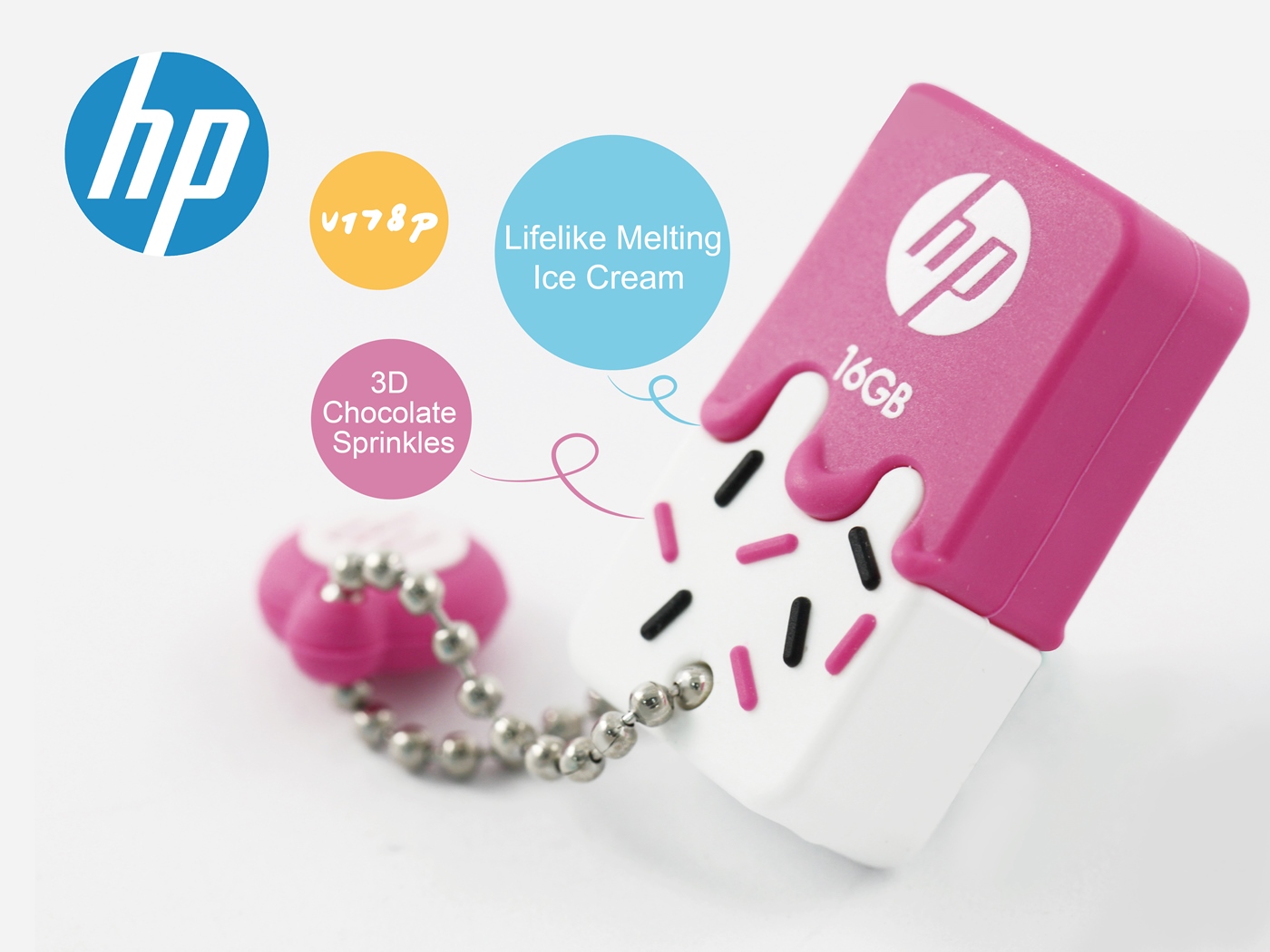 PR USB Flash Drive HP Ice Cream Terbaru HP V178b P Jagat Review