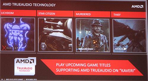 AMD APU13 Kaveri TrueAudio