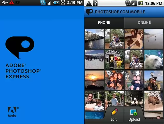 Update photoshop express di Android KitKat