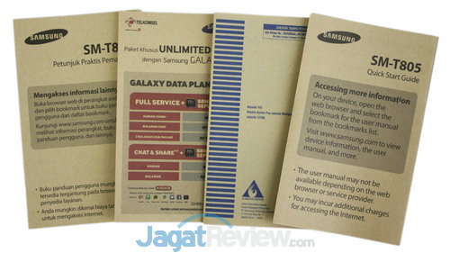 Buku panduan dan garansi