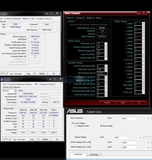 Ripjaws 4 DDR4-3000, CL 12-14-16-15 1T
