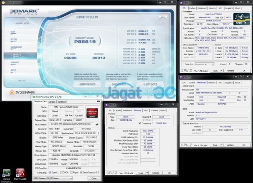 Hands-on 4-Way AMD Radeon R9 290X dengan MSI X99S XPOWER AC 3 Vantage4Ways