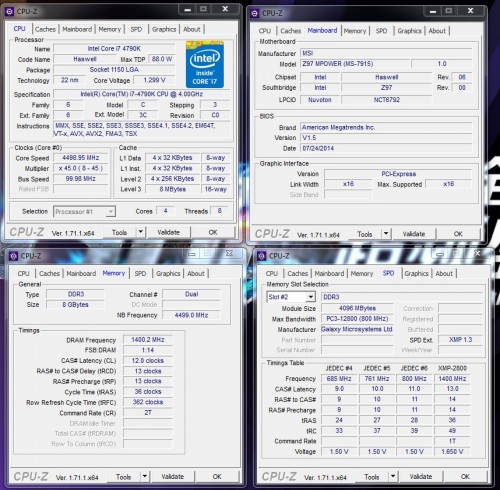 Extreme Overclocking Galax GTX 980 Hall-of-Fame (HOF) 1 Specs