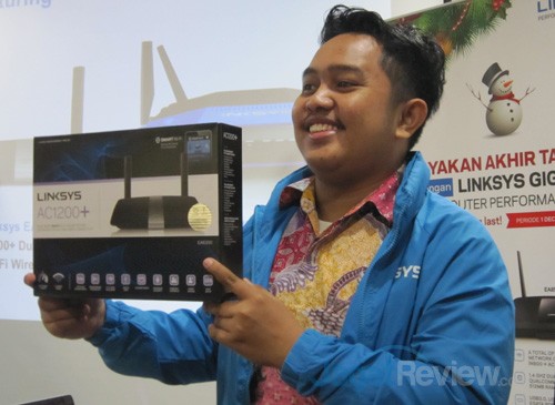 Teguh Prasetyo Mulyo, Product Specialist & Support Linksys Indonesia