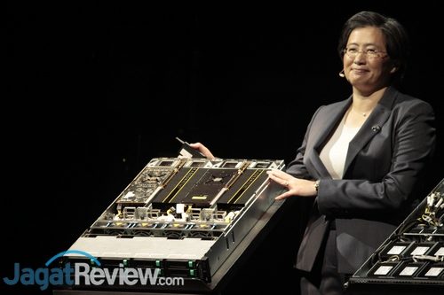 Server dengan EPYC 7000 dan 4x Radeon Instinct