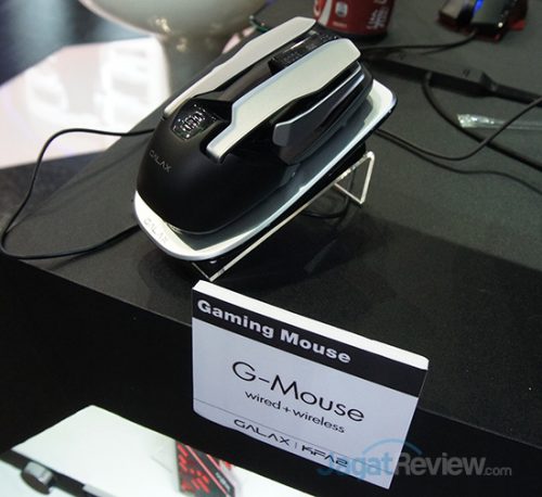 Mouse Gaming terbaru dari Galax yang bisa menggunakan kabel atau wireless