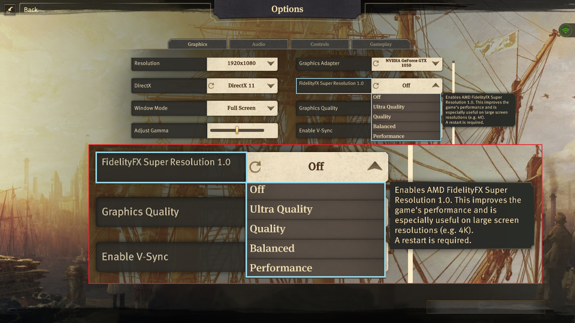 FPS Ekstra Gratis : Review AMD FSR (FidelityFX Super Resolution) 28 SS9 FSR Options