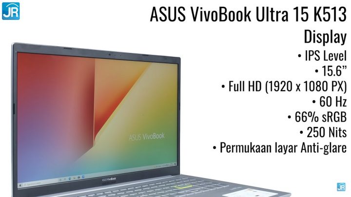 Review ASUS VivoBook Ultra 15 (K513): Layar Besar, Tipis, Ringan dan Mudah Di-upgrade 55 Review ASUS VivoBook Ultra (K513)