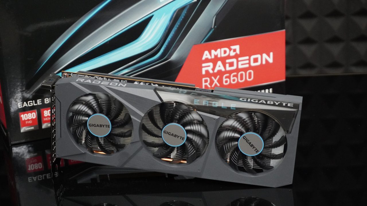 Review Gigabyte Radeon RX 6600 EAGLE 8G 22 RX6600 DSC01462