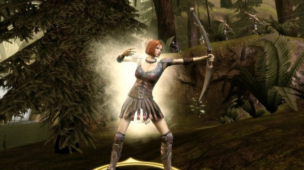 800px Leliana with bow