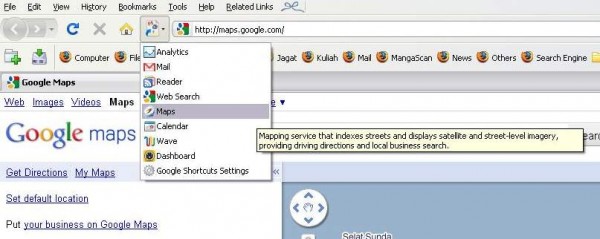 Google Shortcut E