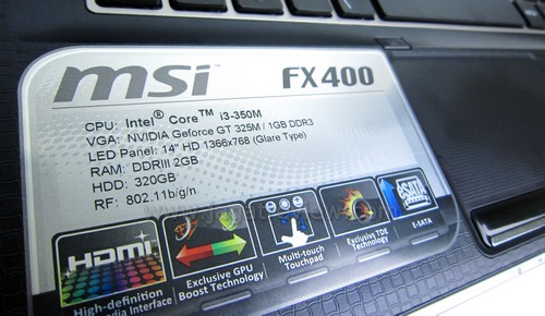MSI FX400 8 MSI FX400 8