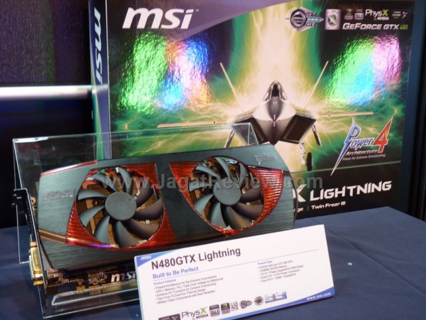 MSI GTX480 Lightning 0 R