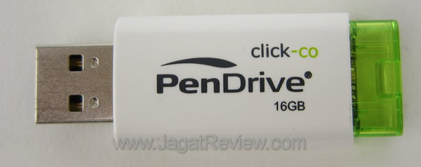 Pendrive Click co terpasang