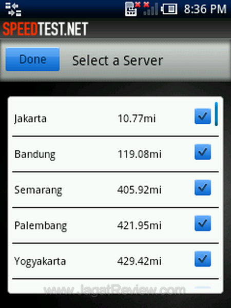 Speedtest Android City