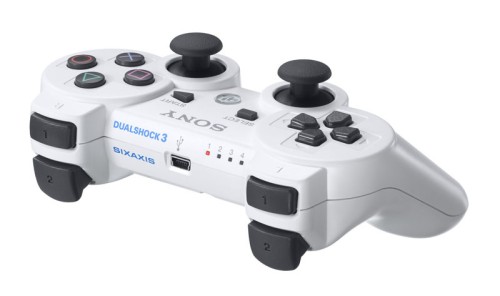 dual shock 3 sixaxis white