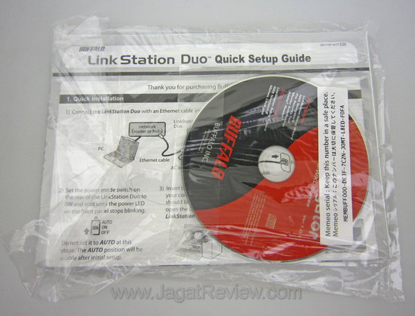 linkstation duo CD n manual