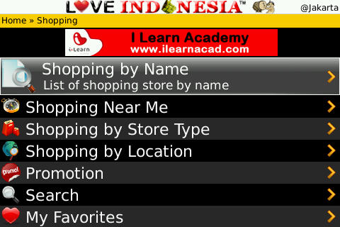 love indonesia shopping