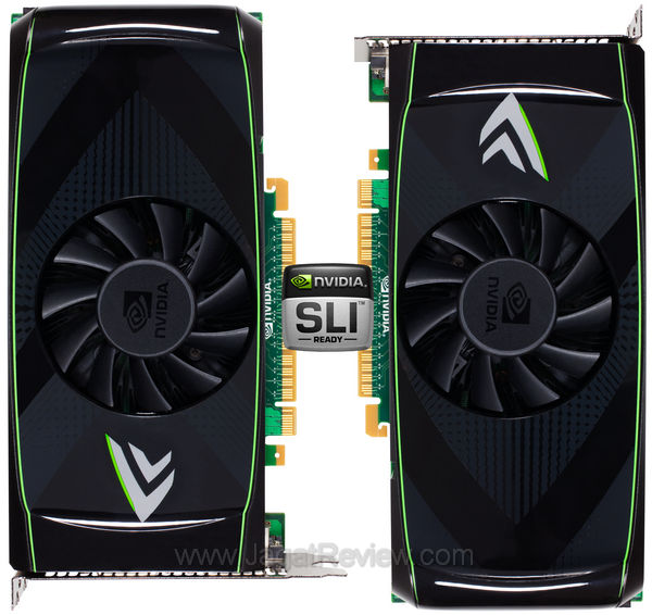 nvidia gts450 sli two card