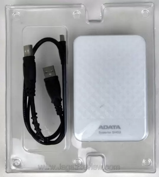 ADATA Superior SH02: Lebih Tahan Goresan 10 ADATA Superior SH02 320GB Box Dalam