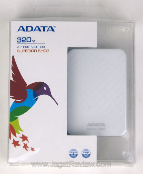 ADATA Superior SH02 320GB Box Depan ADATA Superior SH02 320GB Box Depan