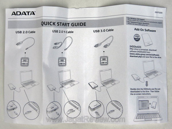 ADATA Superior SH02 320GB Quick Start Guide ADATA Superior SH02 320GB Quick Start Guide