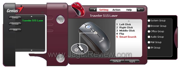 Genius Traveler 515 Laser ioCentre