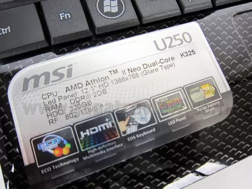 MSI U250 3 MSI U250 3