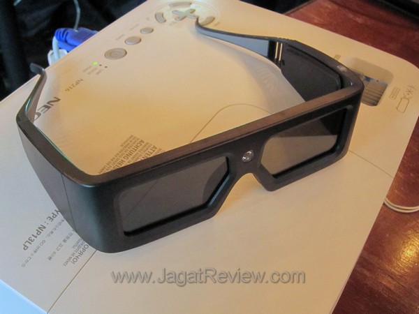 NEC projector glasses
