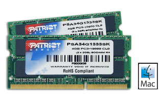 [PR] Patriot Expands Apple™ DDR3 Memory Lineup