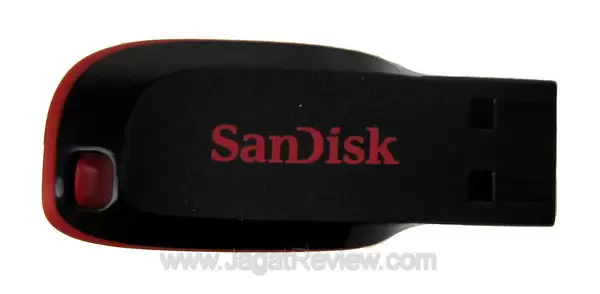 SanDisk Cruzer Blade 16 GB Tampak Atas